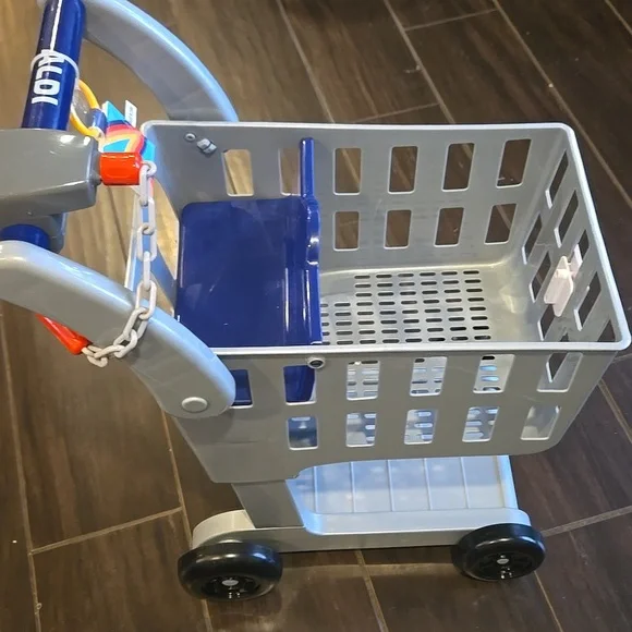 Jakks AldiPlastic  Kids Coin Slot Shopping Cart - Picture 4 of 5